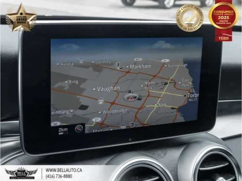 Mercedes-Benz C 300 * | AMG PKG | PANO | NAVI | B.CAM | BLACK ON B * C, снимка 8 - Автомобили и джипове - 53567113