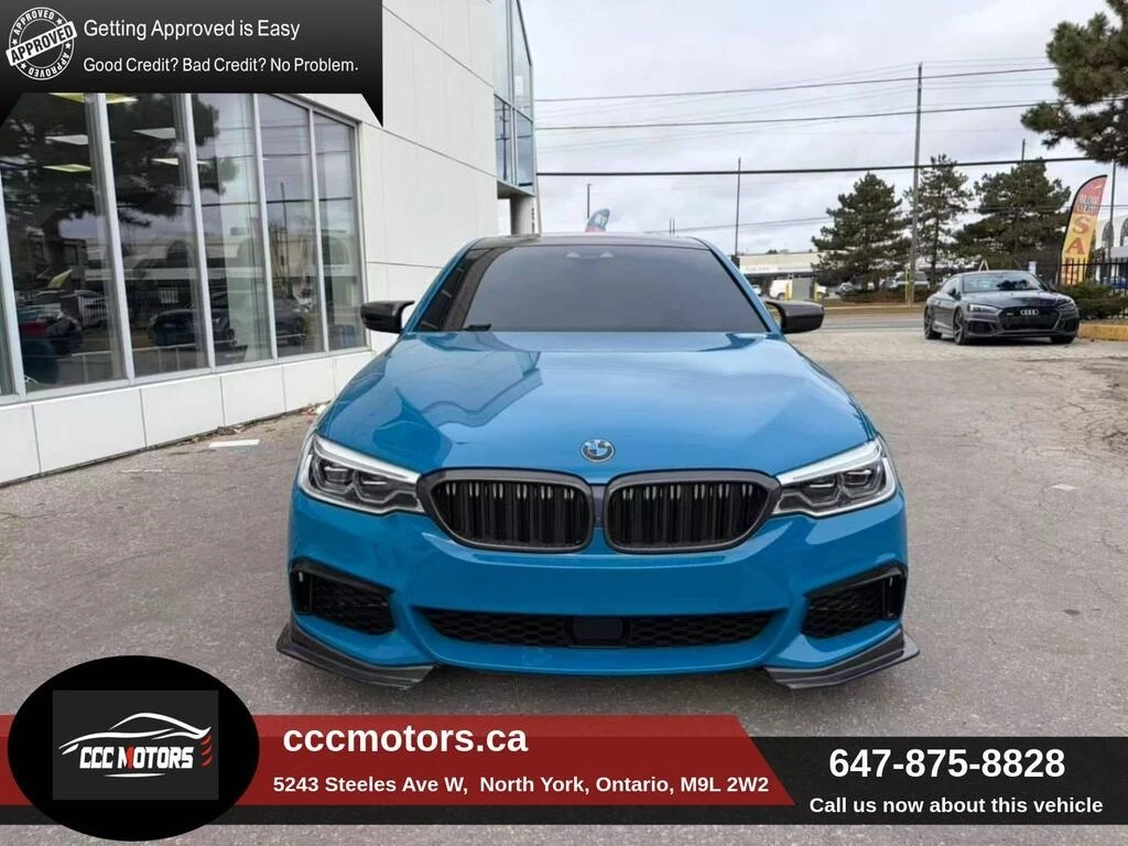 BMW 550 * M550i xDrive Sedan * CARFAX * ЦЕНА ДО БГ - изображение 2