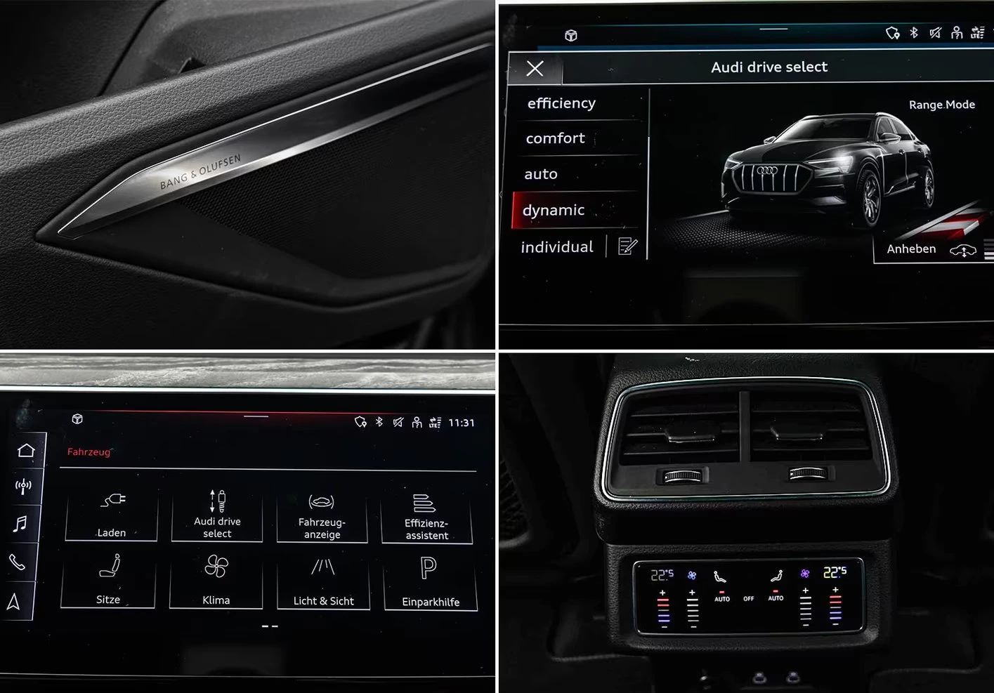 Audi E-Tron SPORTBACK/55/408HP/2XSLINE/4X4/PANO/360/HUD/230z, снимка 16 - Автомобили и джипове - 54038995