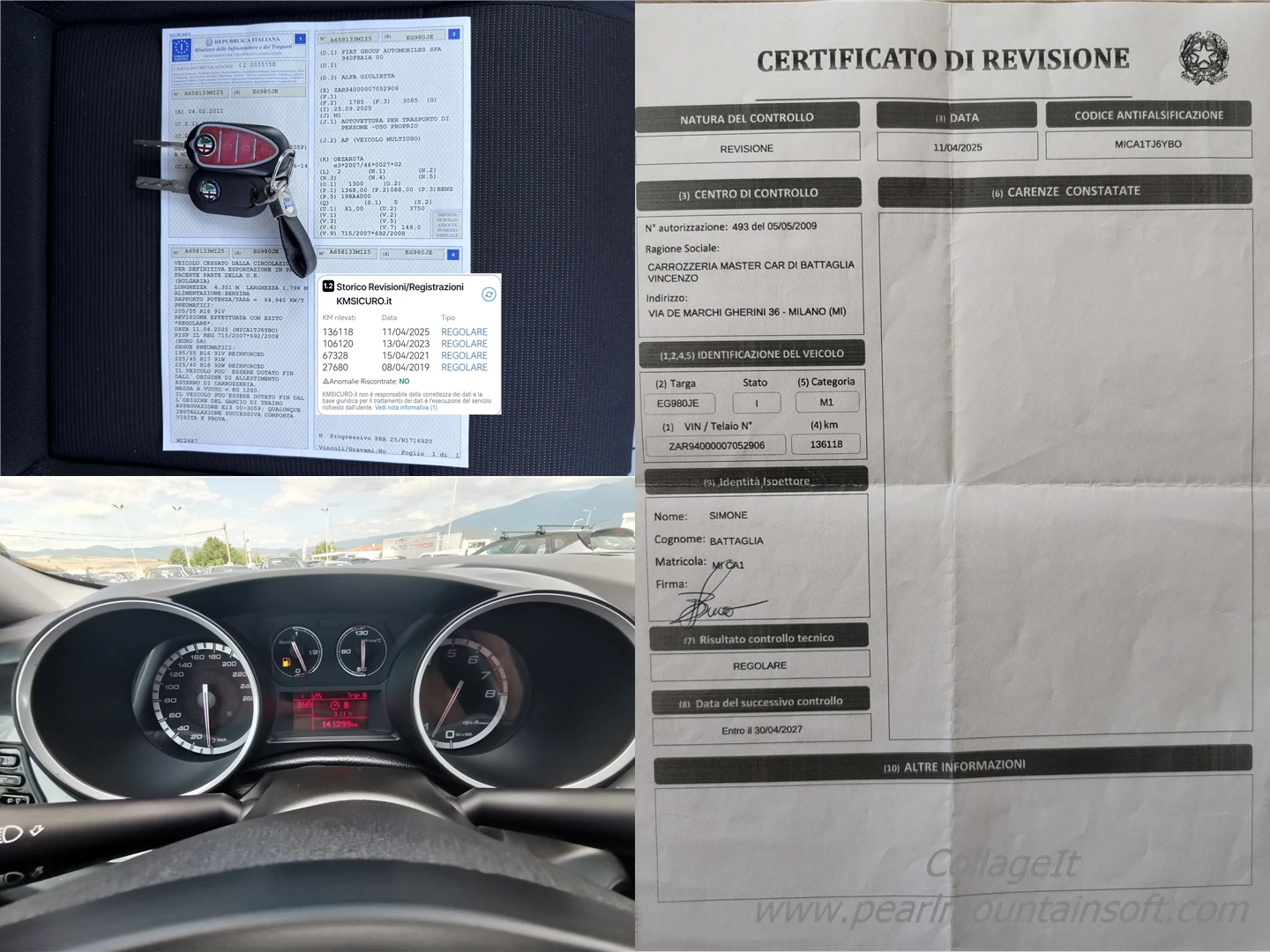 Alfa Romeo Giulietta 1.4Ti 120 ОБСЛУЖЕНА / Реални КМ / 1 СОБСТВЕНИК , снимка 15 - Автомобили и джипове - 55457384