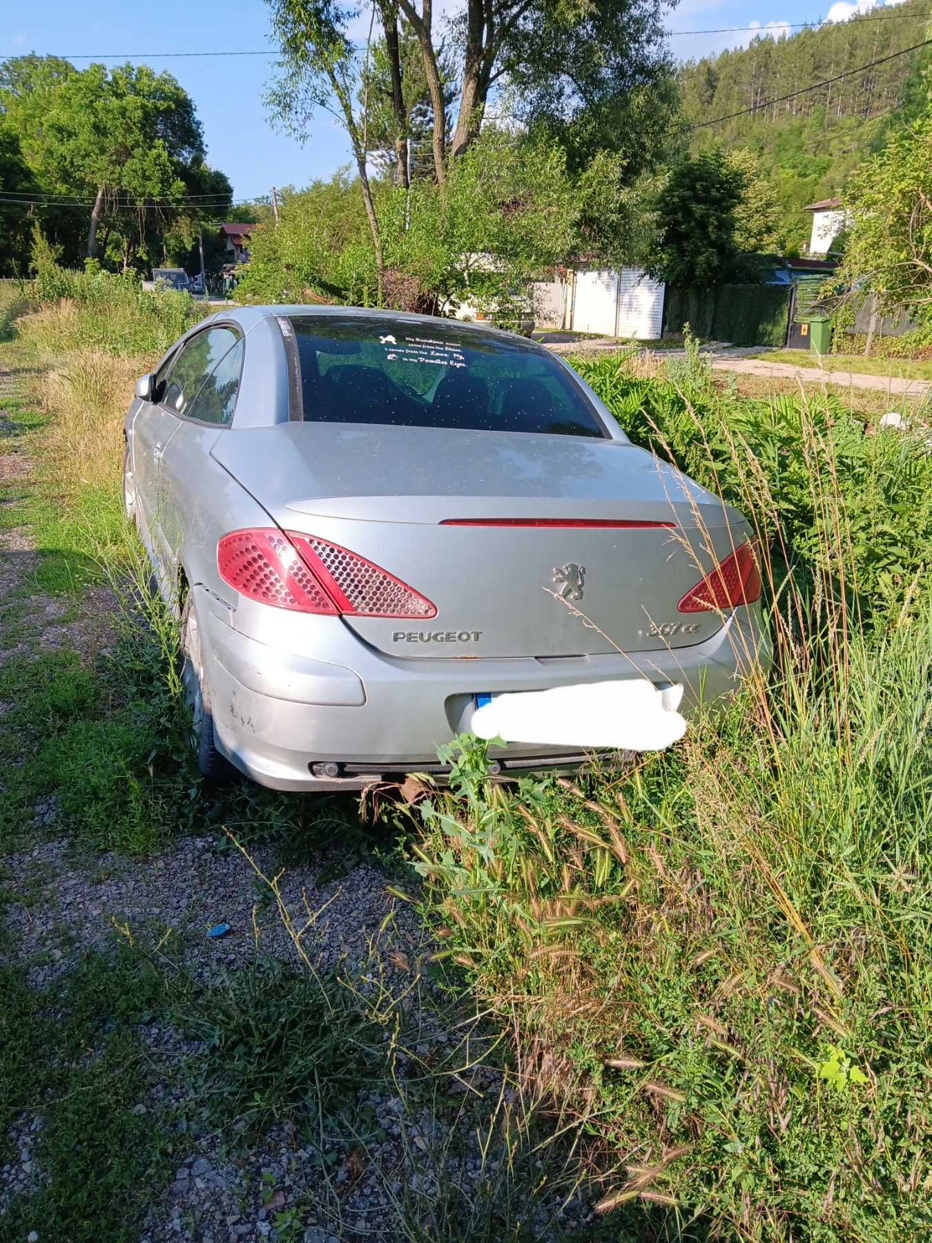 Peugeot 307 Кабрио , снимка 14 - Автомобили и джипове - 56727275