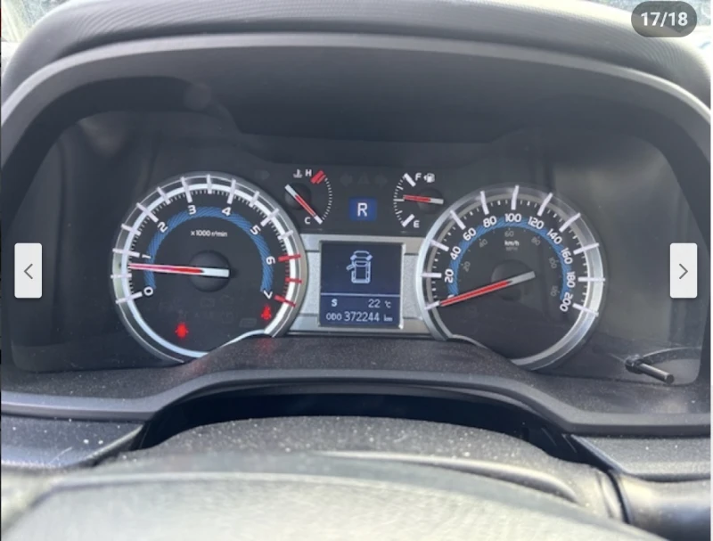 Toyota 4runner 4.0* V6* ПОДГРЕВ* КАМЕРА* КЕЙЛЕС* LANE* ASSIST, снимка 13 - Автомобили и джипове - 52250823