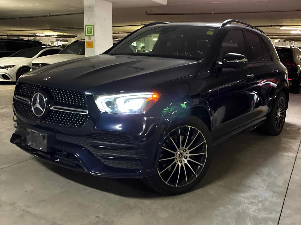 Mercedes-Benz GLE 350 4M* AMG-pk* Night-pk* Distr* Burmester* 360* * | Mobile.bg   1