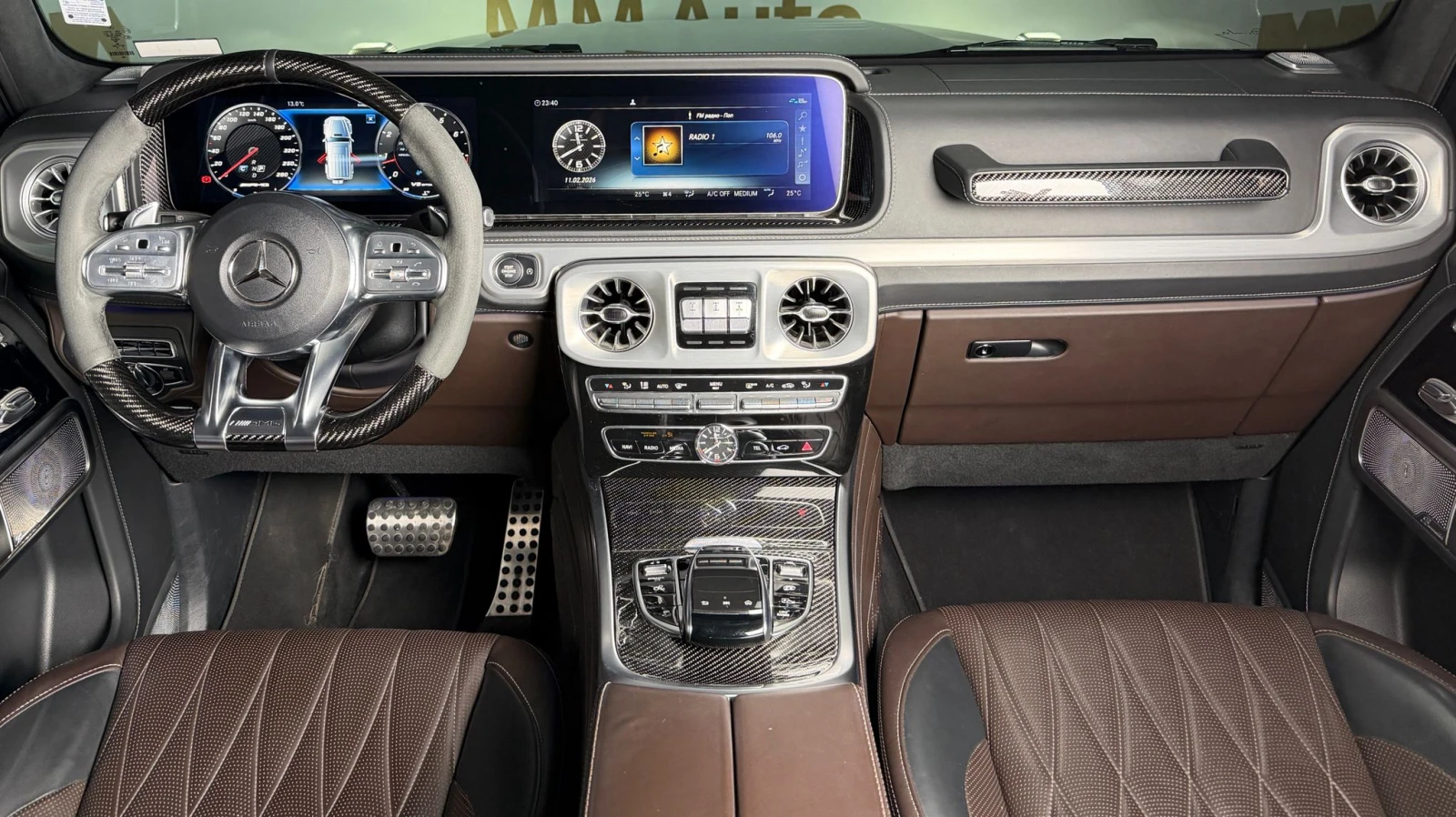 Mercedes-Benz G 63 AMG Carbon* Burmester* 360, снимка 9 - Автомобили и джипове - 54621624