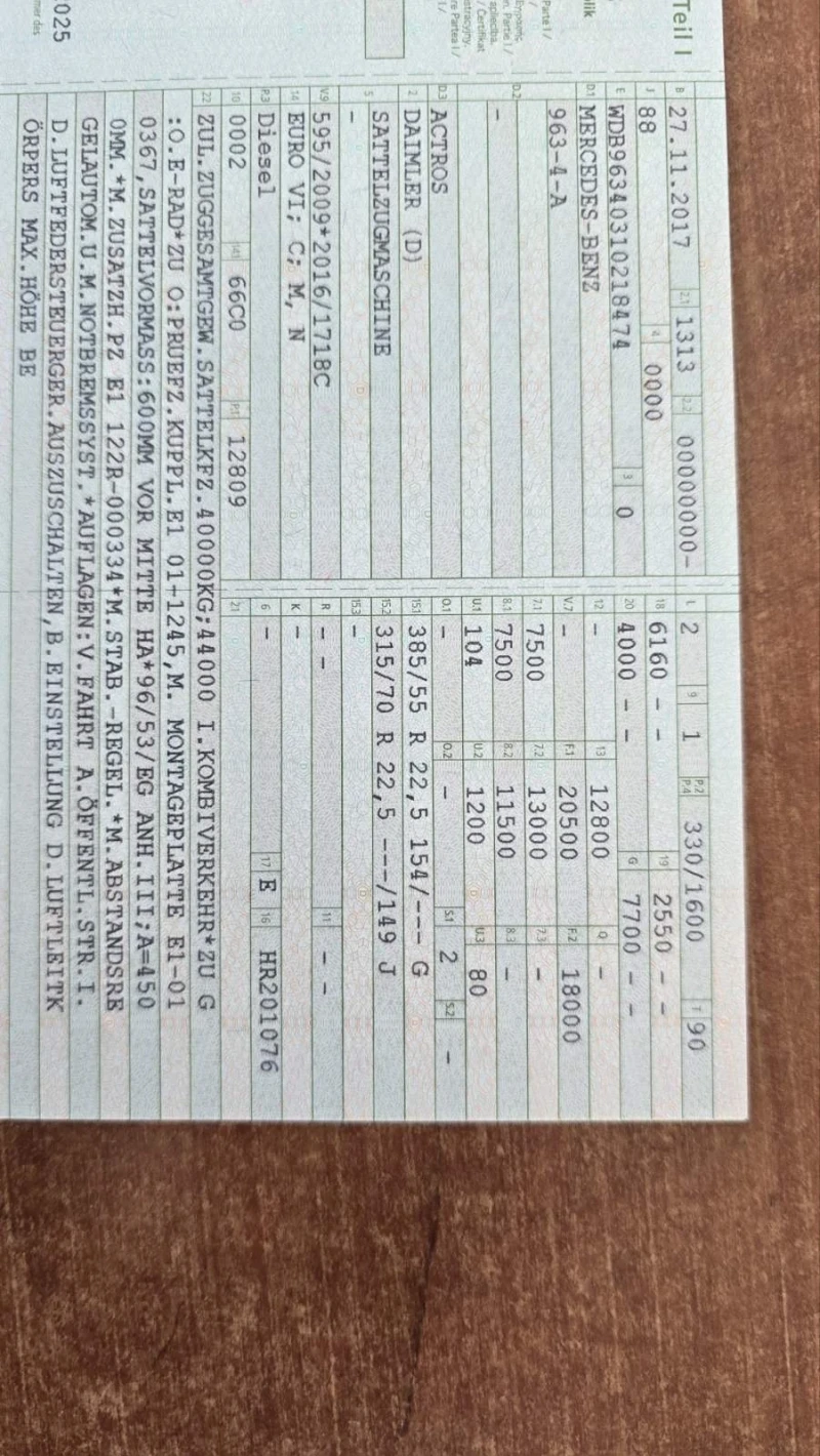 Mercedes-Benz Actros 18.45 / евро 6, снимка 16 - Камиони - 52837017