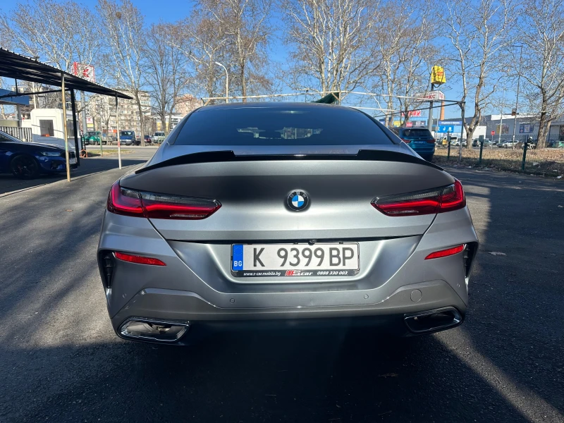 BMW 840 840I-Gran Coupe-PAKET Frozen Pure Grey сив металик, снимка 6 - Автомобили и джипове - 48879941