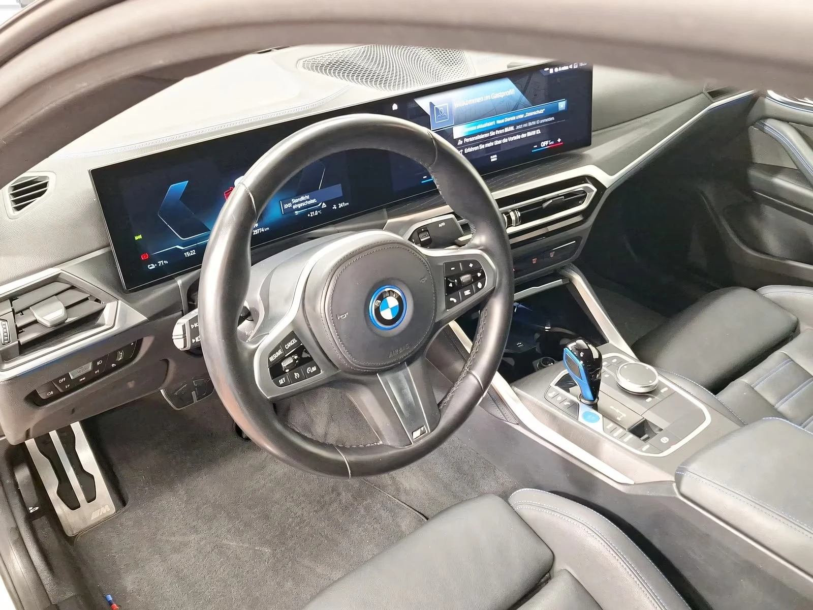 BMW i4 eDrive40 M-Sport 360/M Седалки/Adaptive M/HK - изображение 4