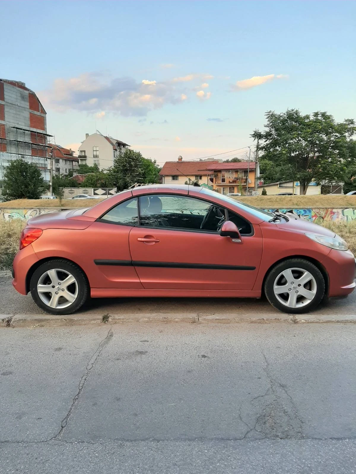 Peugeot 207 cc Кабрио, снимка 4 - Автомобили и джипове - 53732887