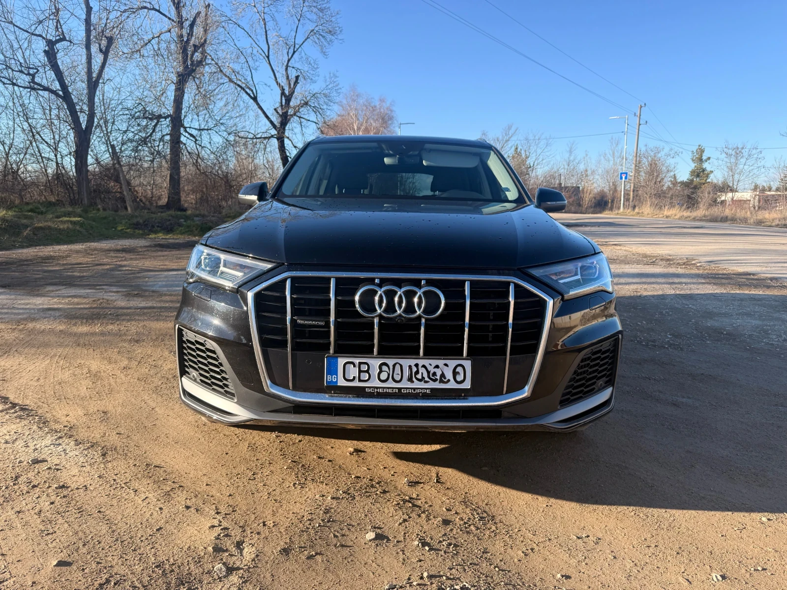 Audi Q7 55TFSle, plug in Hybrid 40км на ток, от Германия, снимка 2 - Автомобили и джипове - 54546157