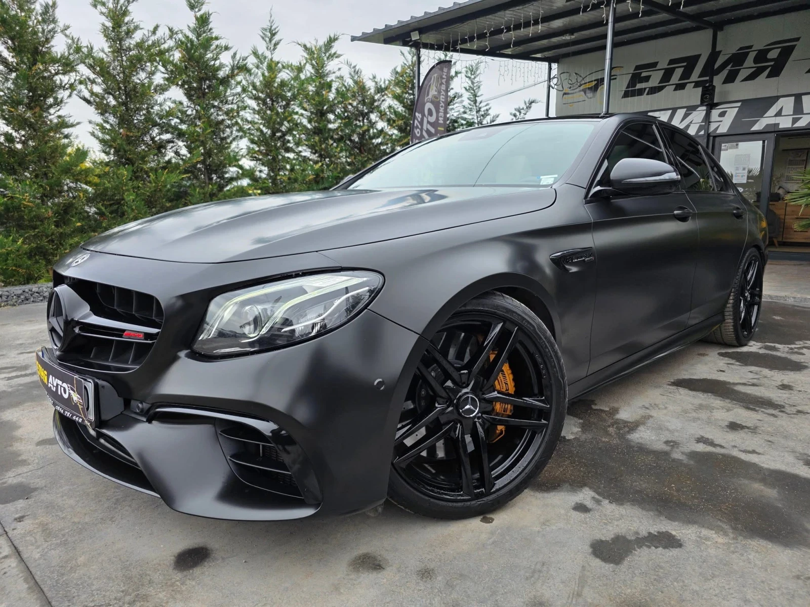Mercedes-Benz E 63 AMG  S 4 MATIC+ EDITION FULL CARBON CERAMIC ЛИЗИНГ 100, снимка 1