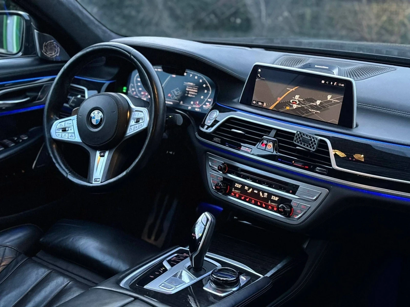 BMW 750 D XDRIVE LONG FULL M PACK HUD B&W ������ 100% | Mobile.bg � ����������� 14