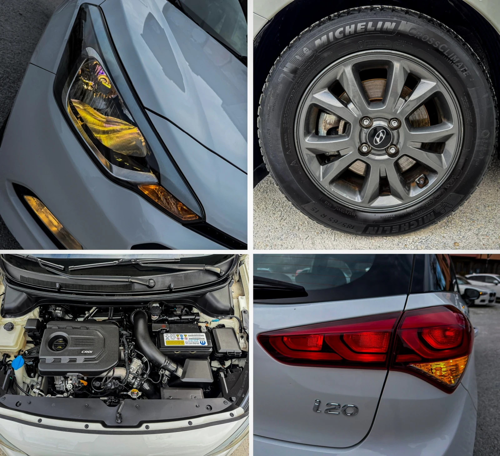 Hyundai I20 1.1CRDI * 6 ск. * 75 к.с * EURO6 * НОВ ВНОС, снимка 8 - Автомобили и джипове - 54159612