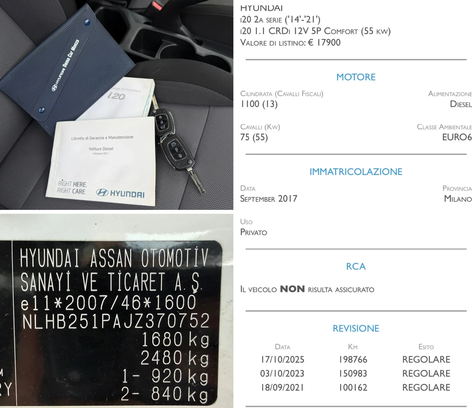 Hyundai I20 1.1CRDI * 6 ск. * 75 к.с * EURO6 * НОВ ВНОС, снимка 16 - Автомобили и джипове - 54159612