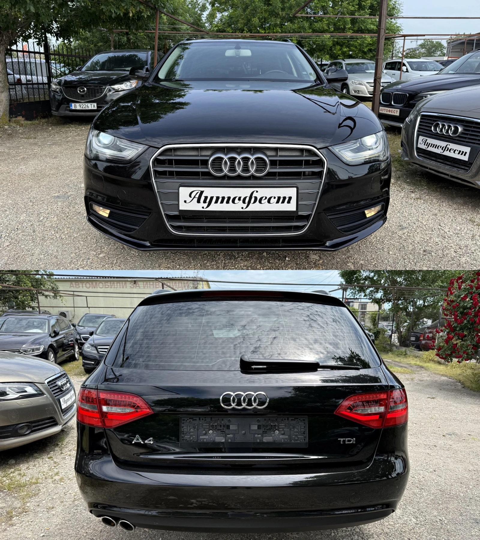 Audi A4 2.0TDI FACELIFT BiXenon ЕВРО-5В, снимка 6 - Автомобили и джипове - 54740952