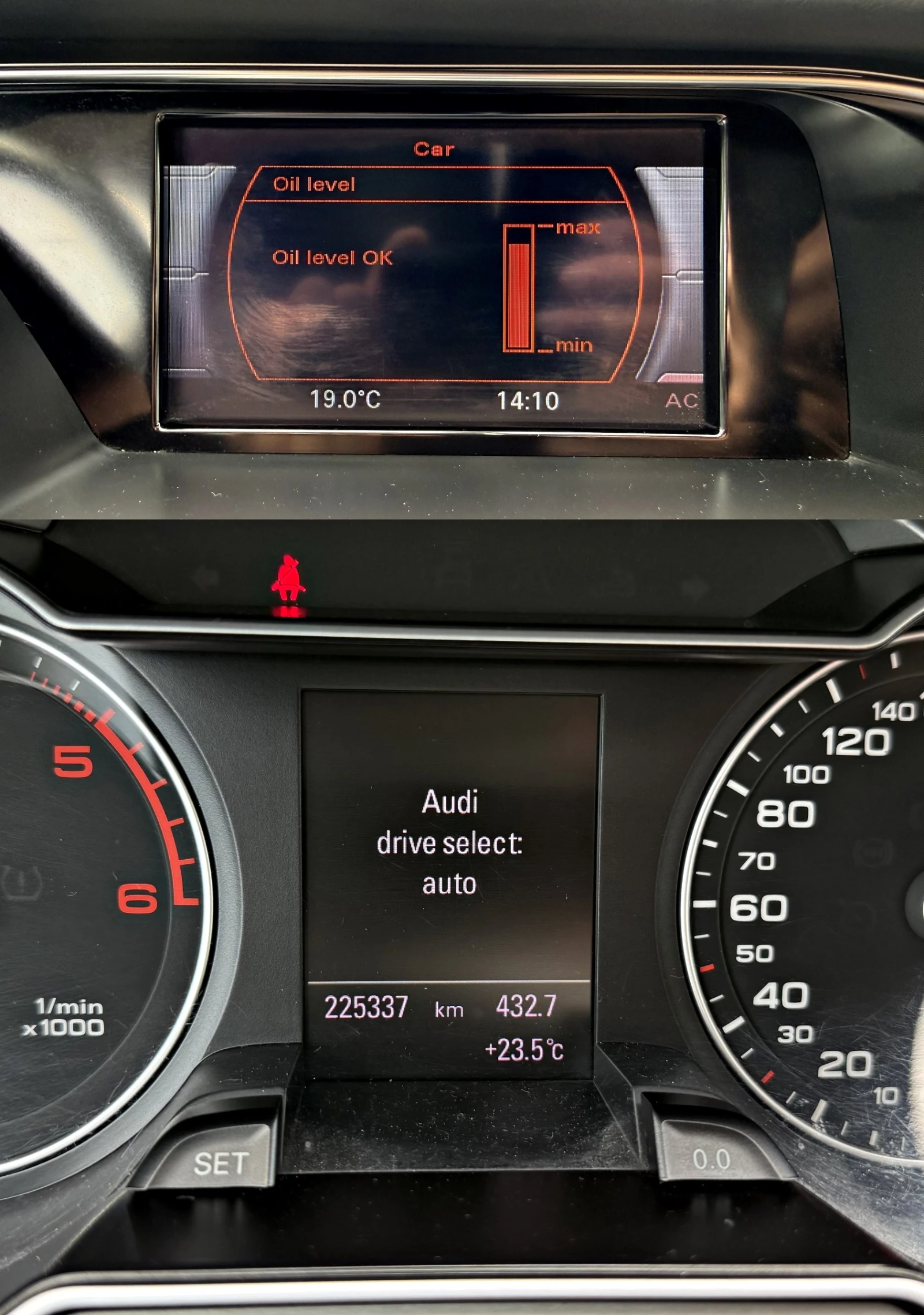 Audi A4 2.0TDI FACELIFT BiXenon ЕВРО-5В, снимка 13 - Автомобили и джипове - 54740952