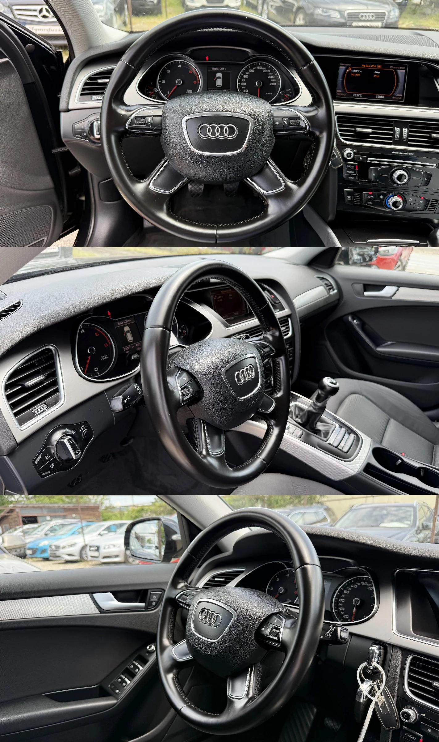 Audi A4 2.0TDI FACELIFT BiXenon ЕВРО-5В, снимка 12 - Автомобили и джипове - 54740952