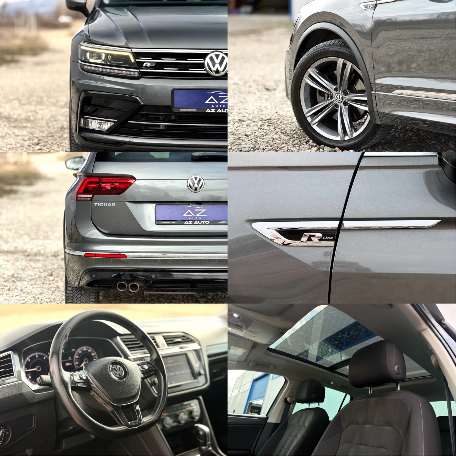 VW Tiguan 2.0TDI 190�� 4�4 R-Line/ Digital/ ��������/ ������ | Mobile.bg � ����������� 14