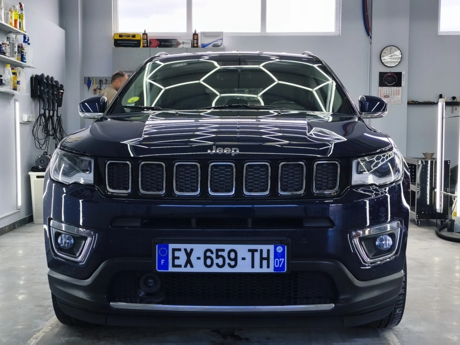 Jeep Compass Limited | 4x4 | Кожа, снимка 3 - Автомобили и джипове - 56340242
