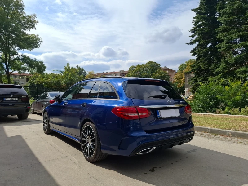 Mercedes-Benz C 250 AMG/Distronic/LED/PANORAMA/360 CAMERA/LEATHER, снимка 4 - Автомобили и джипове - 52170497