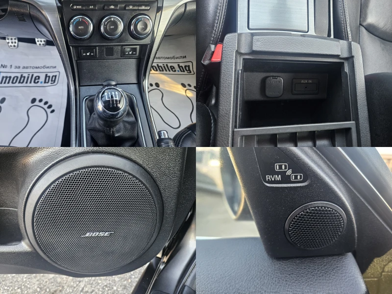 Mazda 6 2.2MZR-CD KEYLES GO-BI XENON ПЕРФЕКТНА, снимка 12 - Автомобили и джипове - 52864340