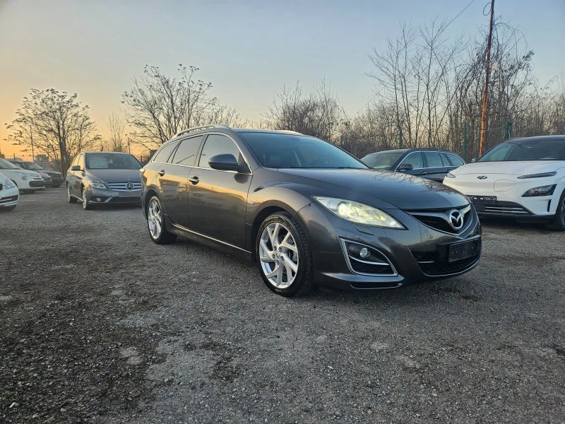 Mazda 6 2.2MZR-CD KEYLES GO-BI XENON ПЕРФЕКТНА, снимка 3 - Автомобили и джипове - 52864340