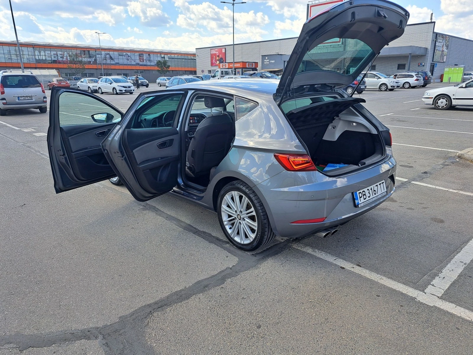 Seat Leon 1.5 150 кс АВТОМАТ КАТО НОВА - изображение 9