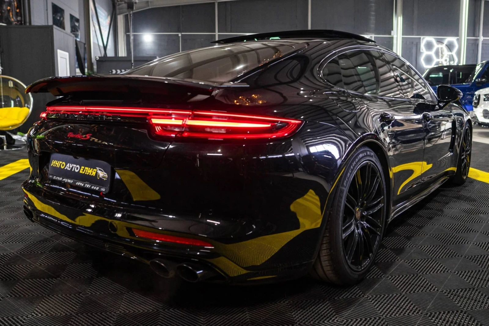 Porsche Panamera TURBO S LED MATRIX BОSE ПАНО ЛИЗИНГ 100%, снимка 10 - Автомобили и джипове - 53847064