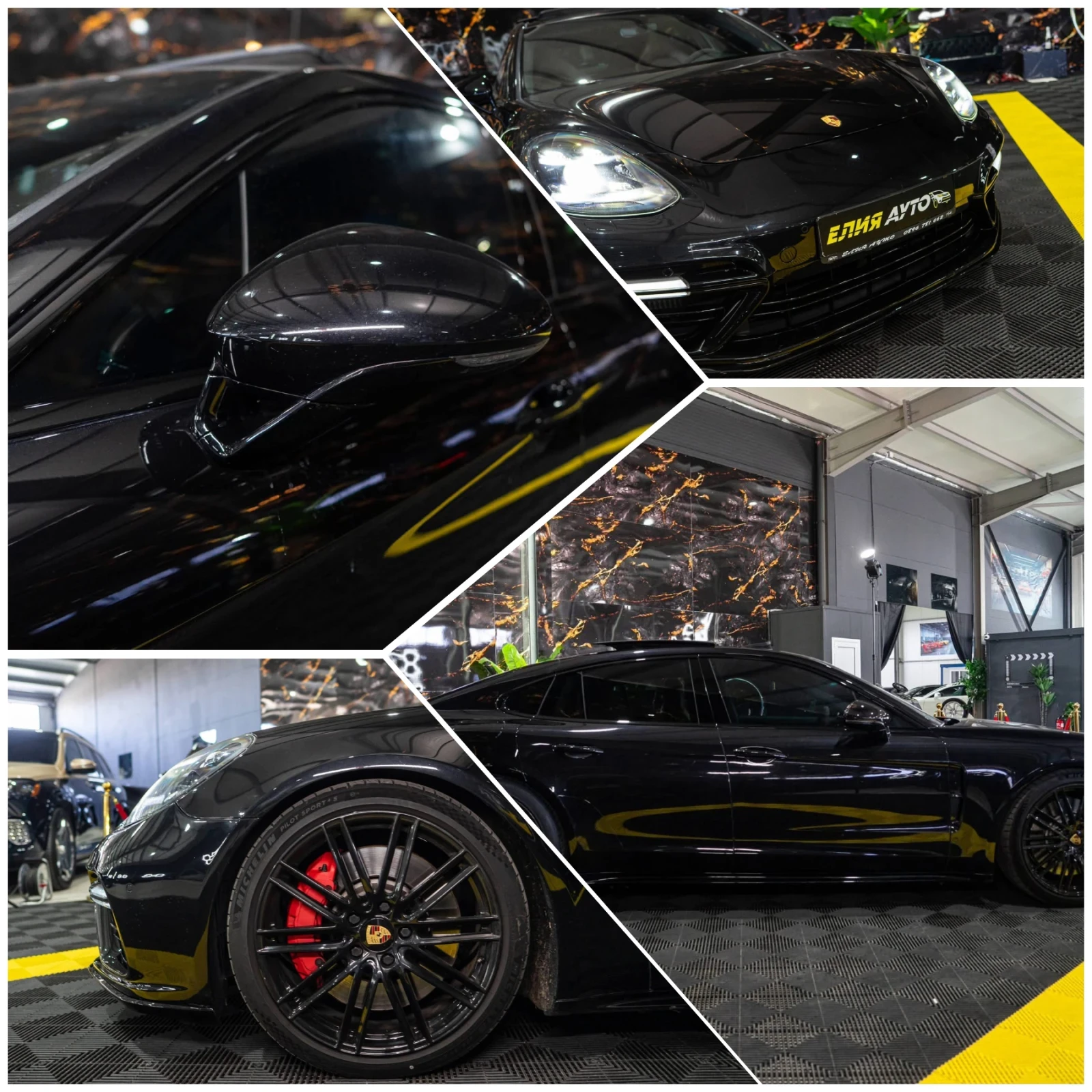 Porsche Panamera TURBO S LED MATRIX BОSE ПАНО ЛИЗИНГ 100%, снимка 17 - Автомобили и джипове - 53847064