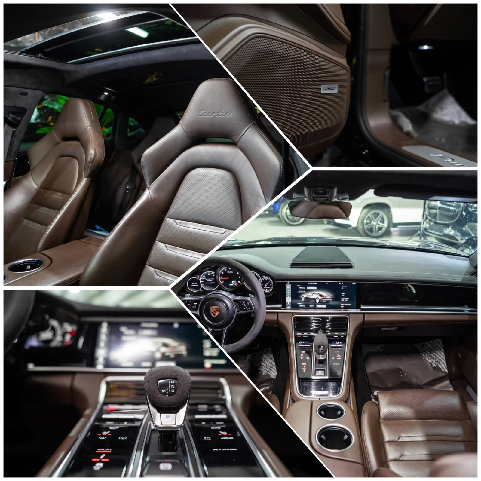 Porsche Panamera TURBO S LED MATRIX BОSE ПАНО ЛИЗИНГ 100%, снимка 16 - Автомобили и джипове - 53847064