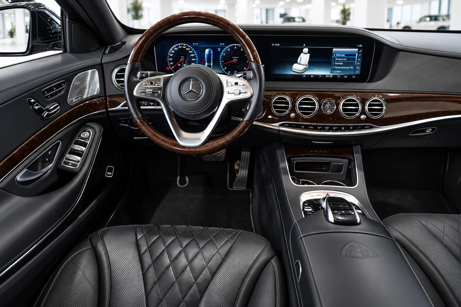 Mercedes-Benz S 560 Maybach CHAUFFEUR-PAK EXKLUSIVE PANO DESIGNO | Mobile.bg � ����������� 4