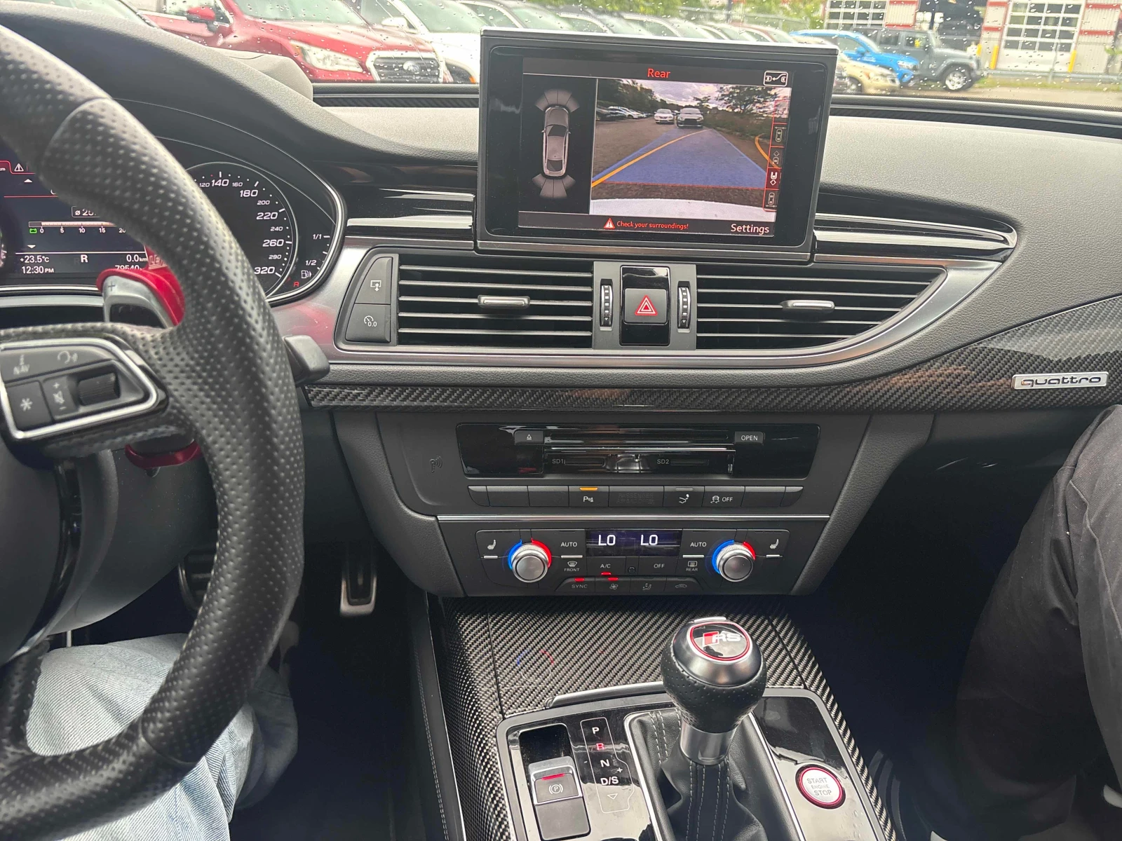 Audi Rs7  CARFAX / BURMESTER / 360 / DISTRONIC , снимка 10 - Автомобили и джипове - 56071518