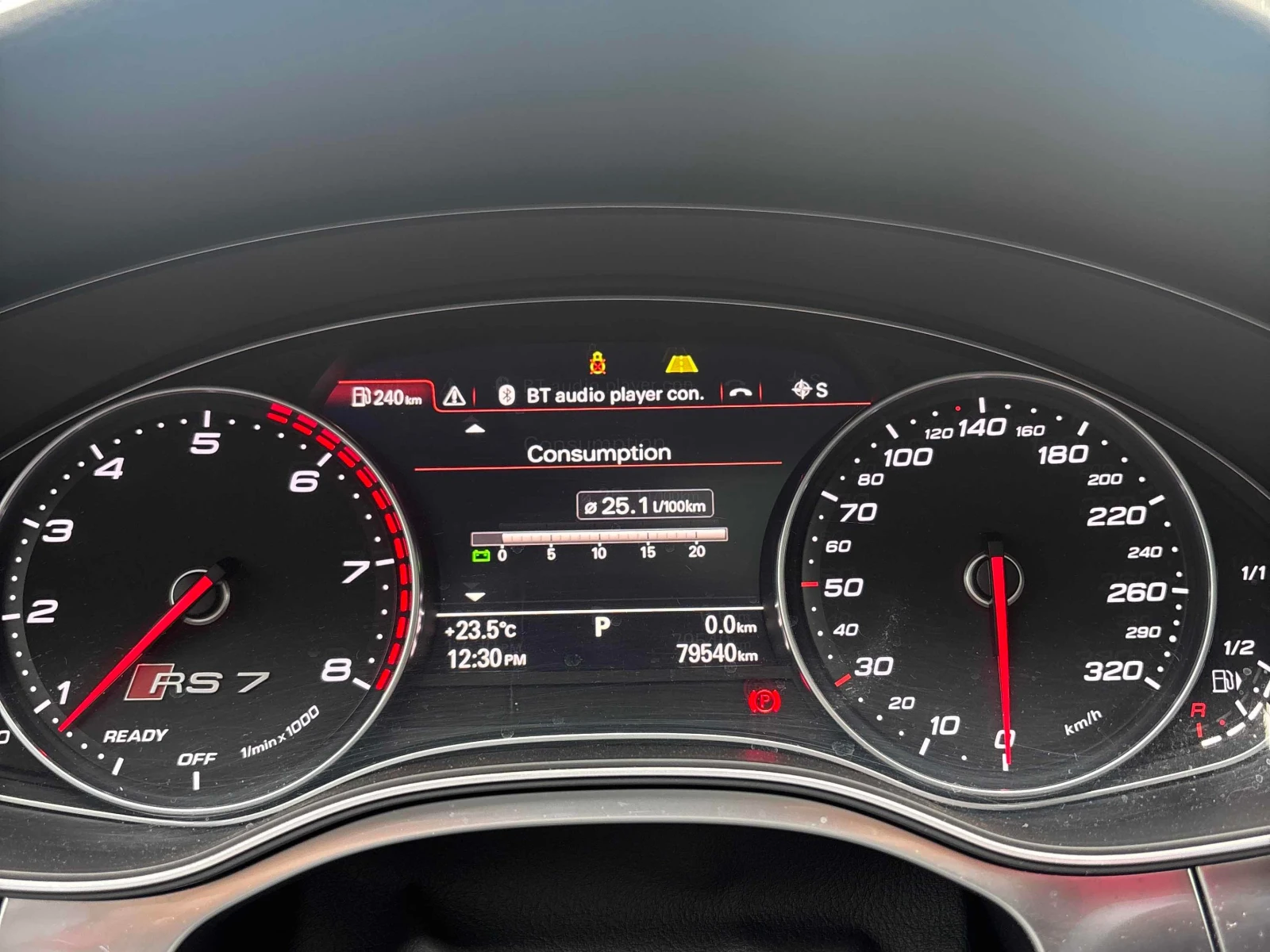 Audi Rs7  CARFAX / BURMESTER / 360 / DISTRONIC , снимка 9 - Автомобили и джипове - 56071518