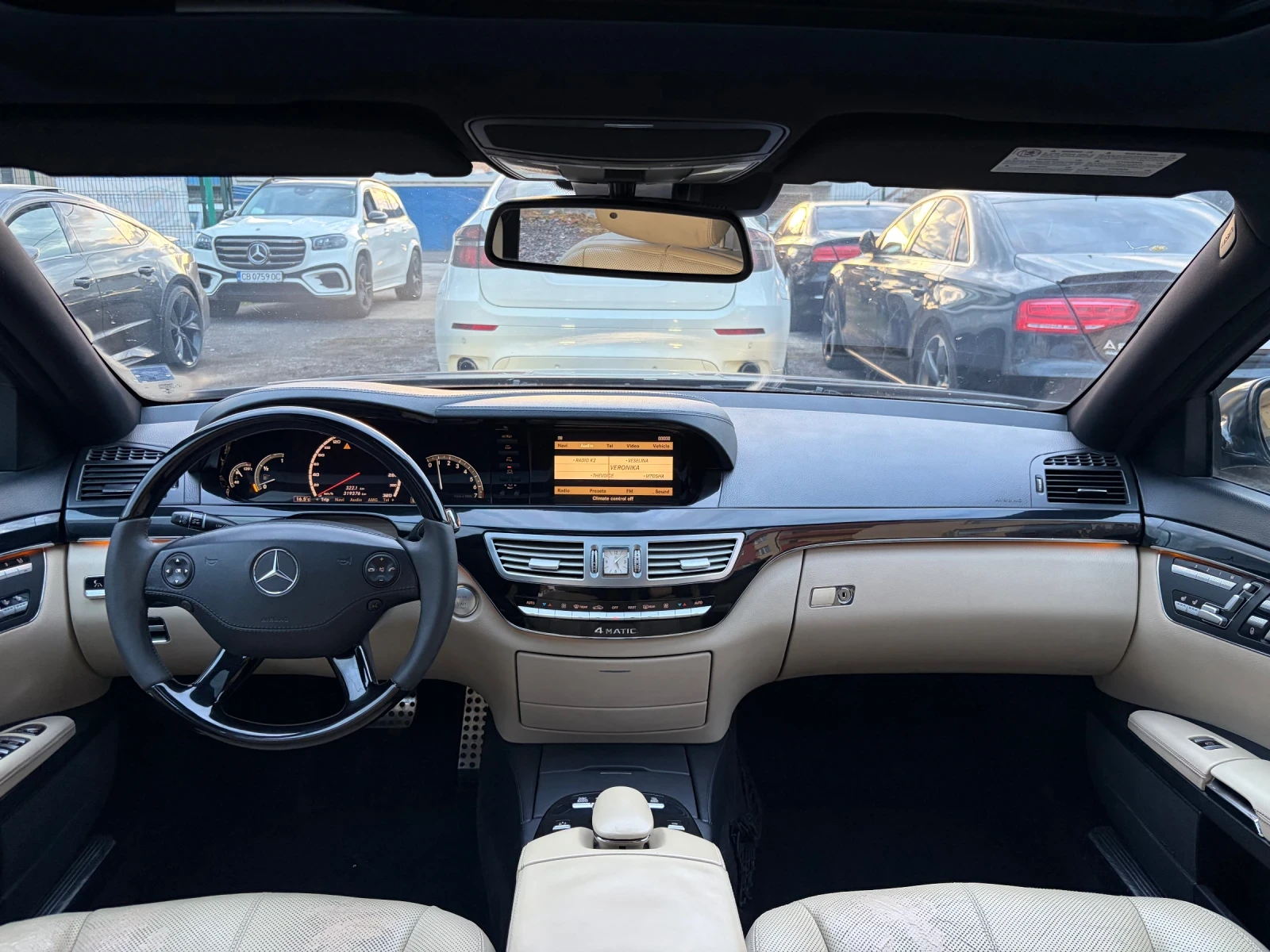 Mercedes-Benz S 500 AMG, снимка 14 - Автомобили и джипове - 56619437