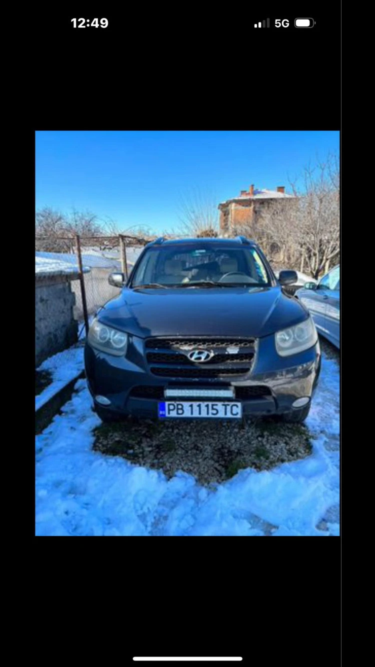 Hyundai Santa fe Санта фе 2.7 бензин газ 2007г, снимка 2 - Автомобили и джипове - 46543451