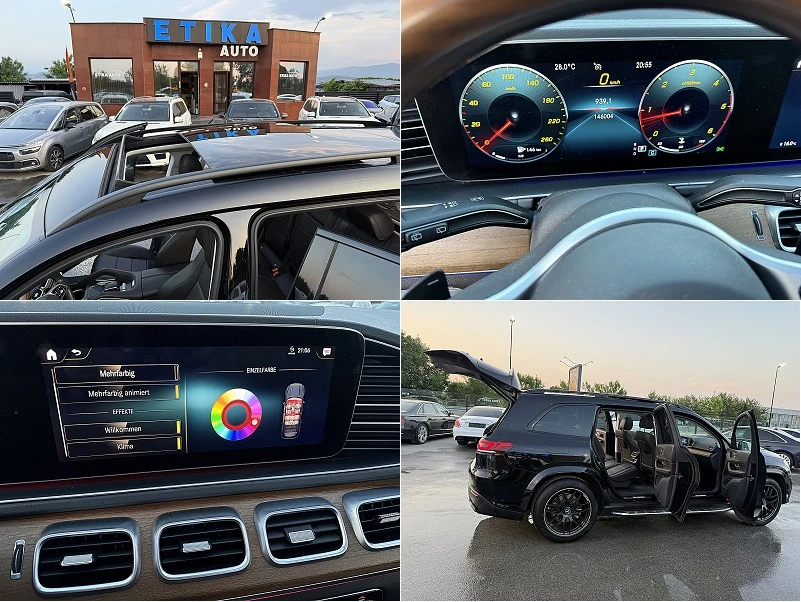 Mercedes-Benz GLS 350 BRABUS-DISTRONIK-PANORAMA-7m-LED-BIXENON-146004km! | Mobile.bg   17