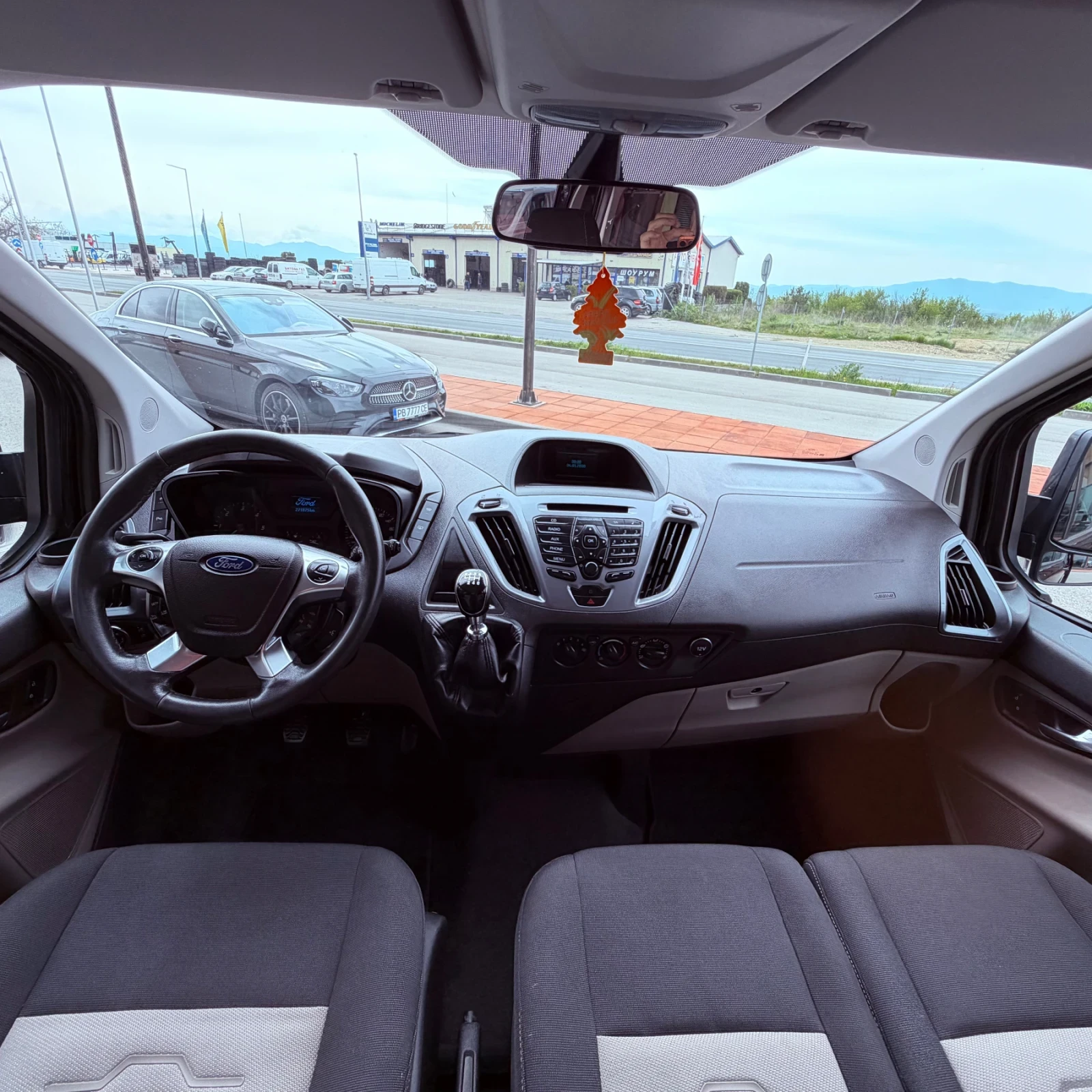 Ford Transit Custom 9-МЕСТА;ДЪЛГА БАЗА;ДВЕ ПЛЪЗГАЩИ СТР. ВРАТИ;ТЕМПОМА, снимка 15 - Бусове и автобуси - 54270570