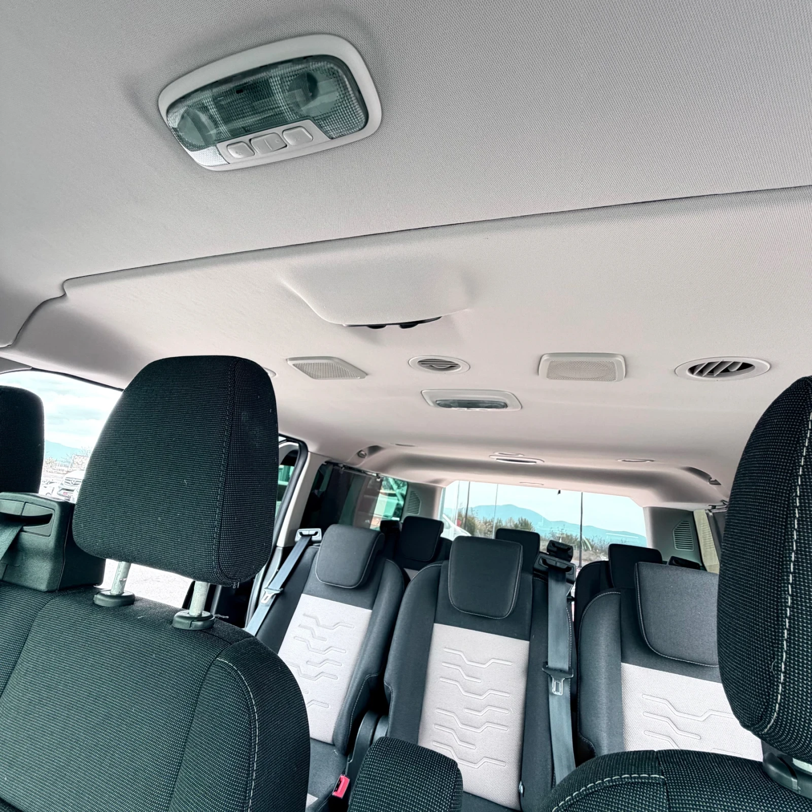 Ford Transit Custom 9-МЕСТА;ДЪЛГА БАЗА;ДВЕ ПЛЪЗГАЩИ СТР. ВРАТИ;ТЕМПОМА, снимка 10 - Бусове и автобуси - 54270570