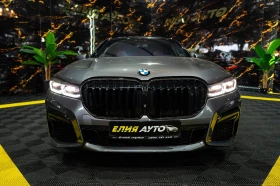 BMW 750 I LONG FULL M SPORT LED H&K HUD 360 ЛИЗИНГ 100%, снимка 3