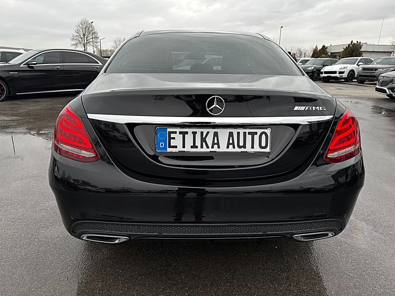 Mercedes-Benz C 220 2018г-AMG OPTIK-9скорости-LED-BIXENON-NAVI-FULL!, снимка 6 - Автомобили и джипове - 48493373