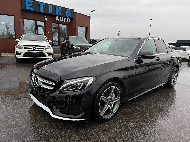 Mercedes-Benz C 220 2018г-AMG OPTIK-9скорости-LED-BIXENON-NAVI-FULL!, снимка 3 - Автомобили и джипове - 48493373