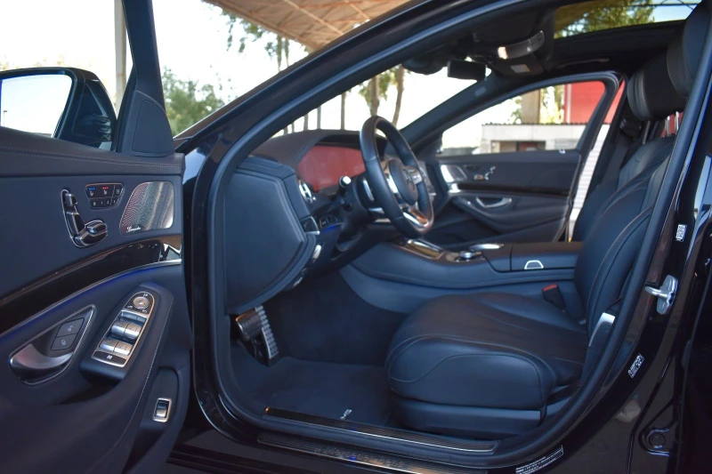 Mercedes-Benz S 500 LONG/435HP/AMG/PANO/NAVI/LED/TV/BURMESTER/384v, снимка 10 - Автомобили и джипове - 50219625