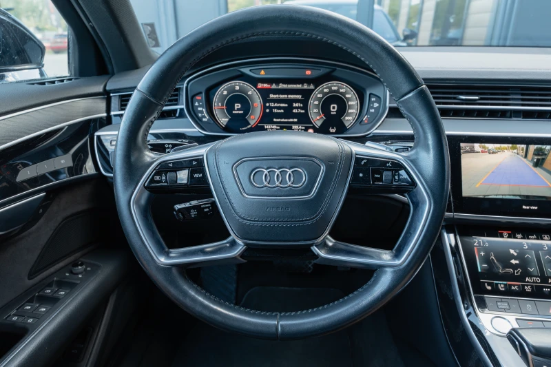 Audi A8 50/360/MASS/ЗАВИВАЩ.ЗАДЕН.МОСТ/ГОТОВ.ЛИЗИНГ/LASER, снимка 10 - Автомобили и джипове - 51807102