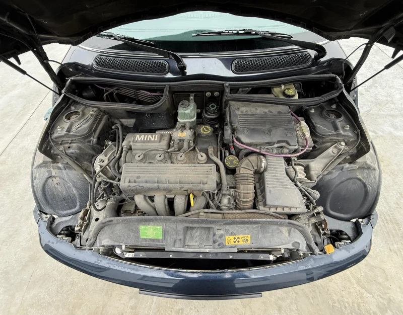 Mini Cooper cabrio 1.6i, Кабрио, * 165 000км* Уникат!, снимка 13 - Автомобили и джипове - 53206110