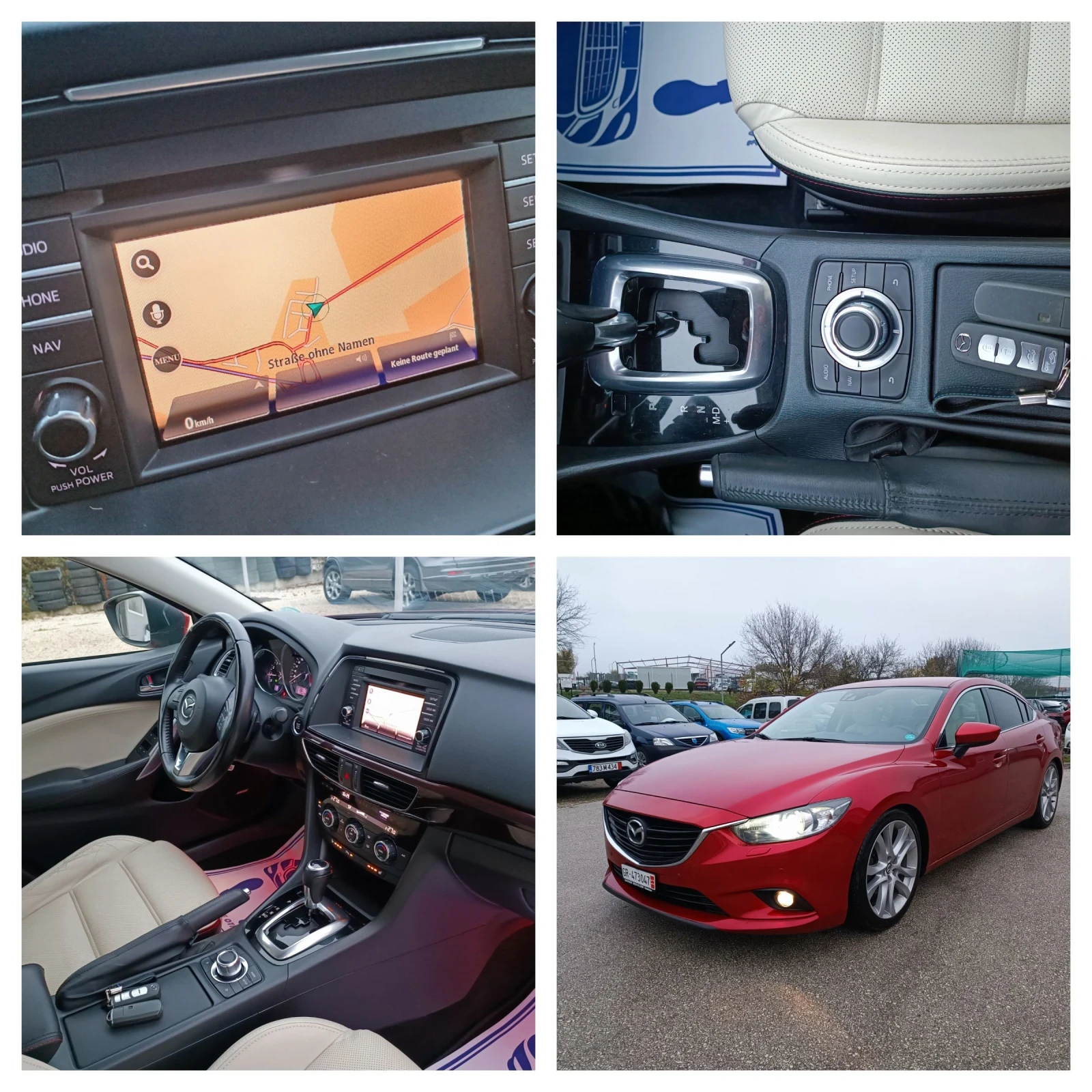 Mazda 6 2.5i-192---KEYLESS-NAVI | Mobile.bg   16