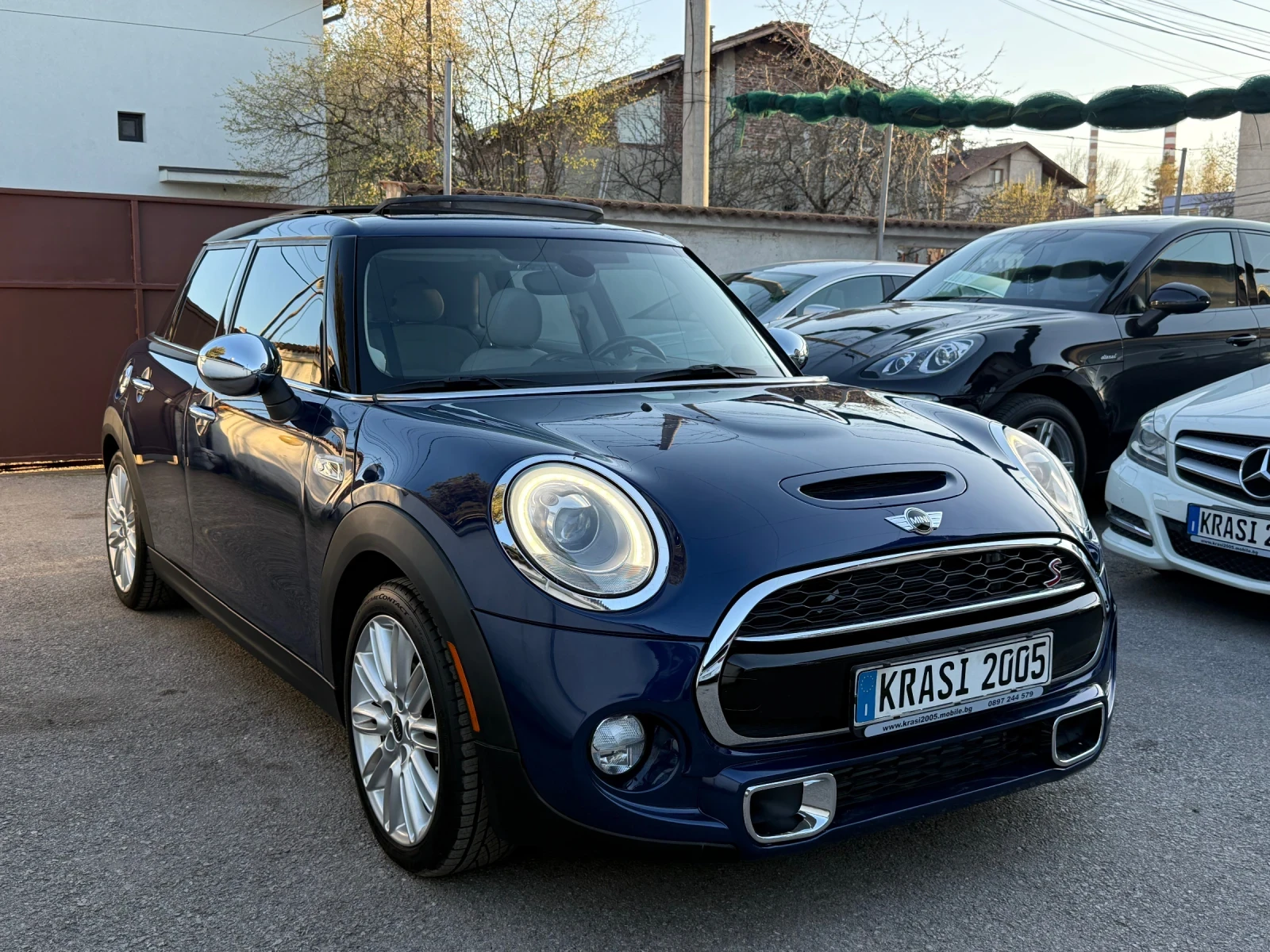 Mini Cooper s 192HP AUTOMATIC PANORAMA NAVI LED , снимка 3 - Автомобили и джипове - 54140542