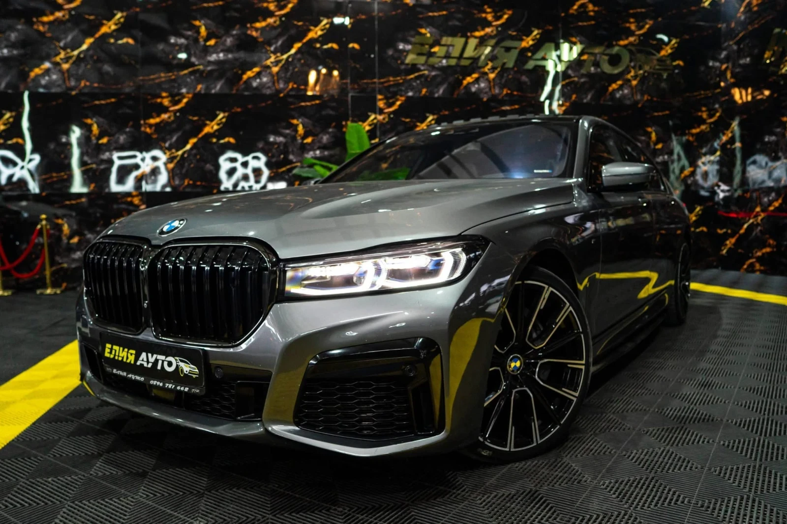 BMW 750 I LONG FULL M SPORT LED H&K HUD 360 ЛИЗИНГ 100%, снимка 4 - Автомобили и джипове - 55160283