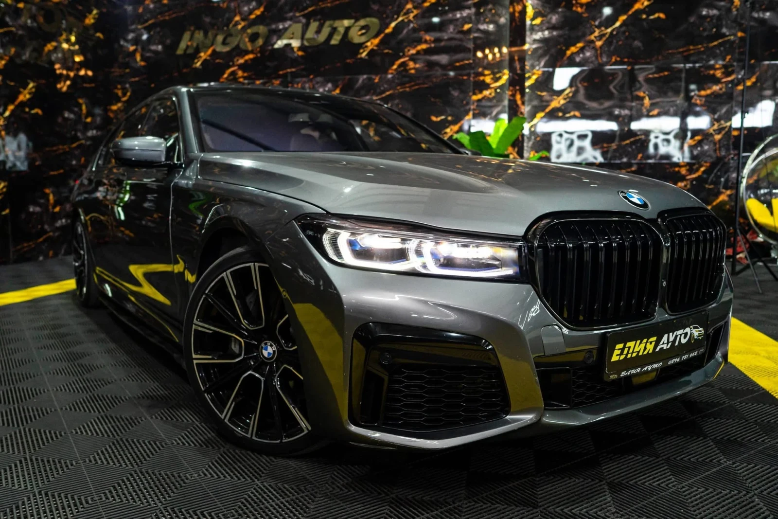 BMW 750 I LONG FULL M SPORT LED H&K HUD 360 ЛИЗИНГ 100%