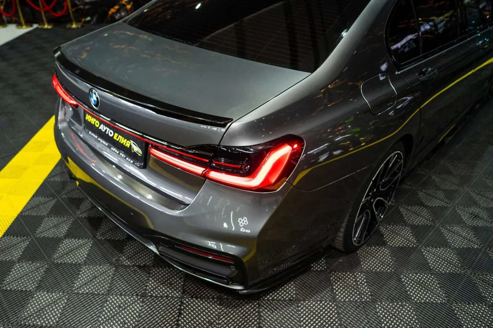 BMW 750 I LONG FULL M SPORT LED H&K HUD 360 ЛИЗИНГ 100%, снимка 9 - Автомобили и джипове - 55160283