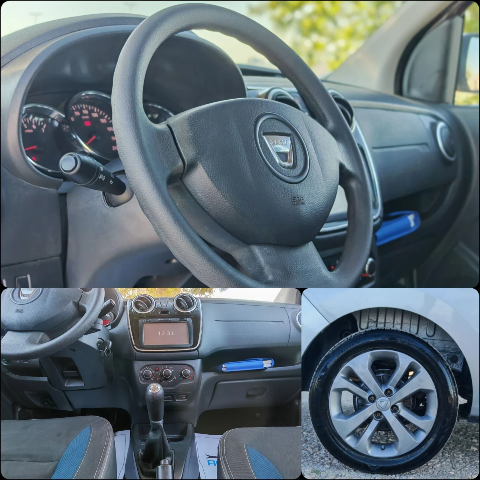 Dacia Dokker 1.5 ДИЗЕЛ 90 К.С. 5 МЕСТEН! УНИКАЛНО СЪСТОЯНИЕ!, снимка 9 - Автомобили и джипове - 55697693