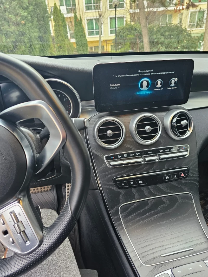 Mercedes-Benz GLC 300 Coupe AMG пакет, гаранция, втори комплект джанти, снимка 9 - Автомобили и джипове - 53059090